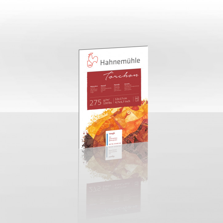 Hahnemühle Torchon rau 24x32 cm, 275g m², 20Blatt
