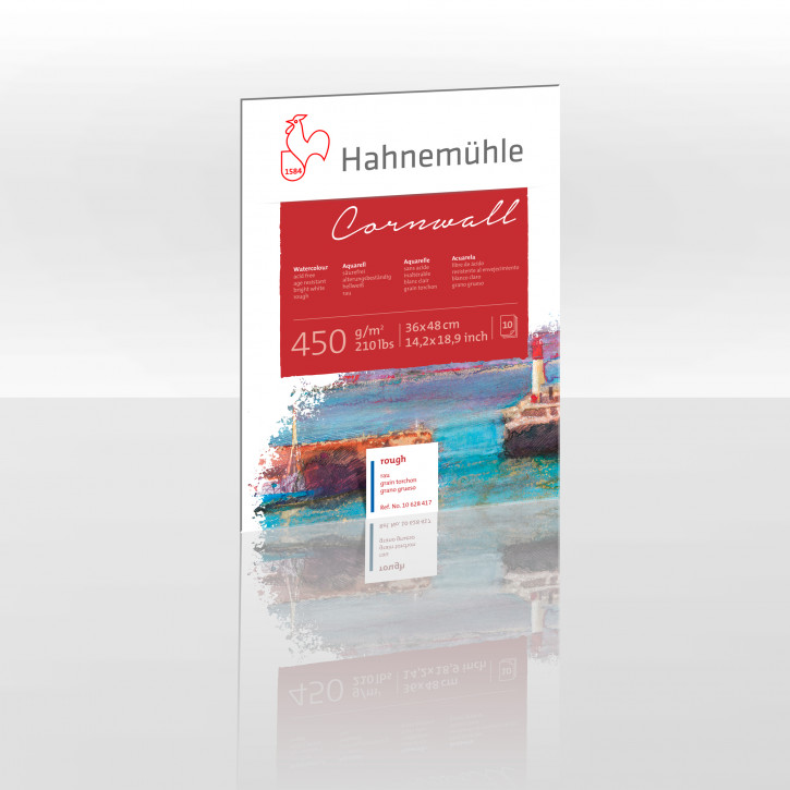 Hahnemühle Cornwall rau, 36x48cm 450g m²