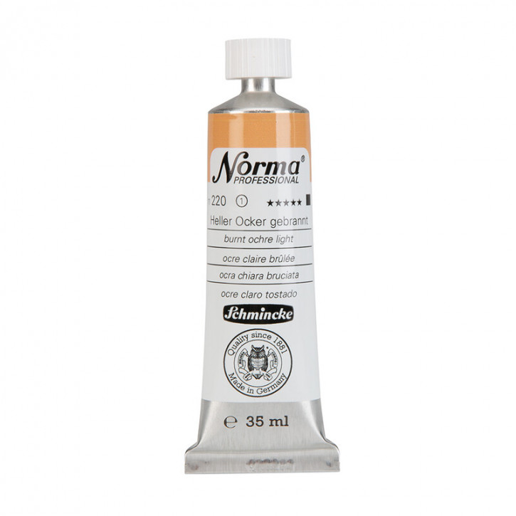 Schmincke Norma Professional, 35 ml, Heller Ocker gebrannt