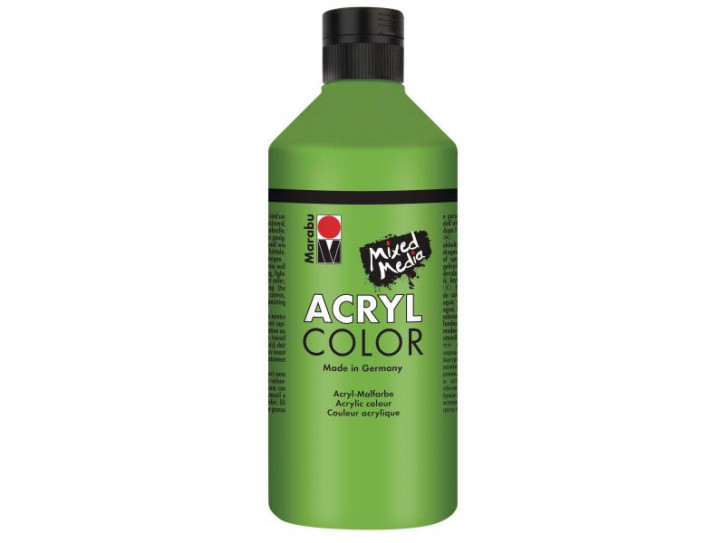 Acryl Color 500 ml Mixed Media-Blattgrün