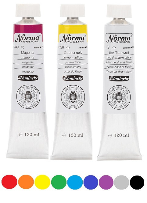 Schmincke Norma Professional, 120 ml Tube
