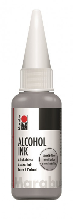 Alcohol Inc Metallic-Silber, 20ml