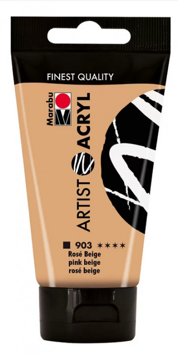 Artist Acryl 75 ml Marabu-Rose Beige