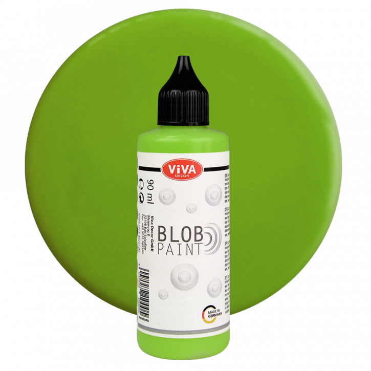 Blob Paint 90 ml, 20 Farben -hellgrün