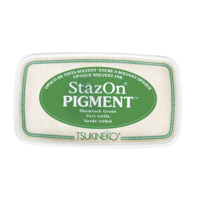 StazOn Pigment-Stempelkissen, dunkelgrün 9,6x5,5x2,2cm