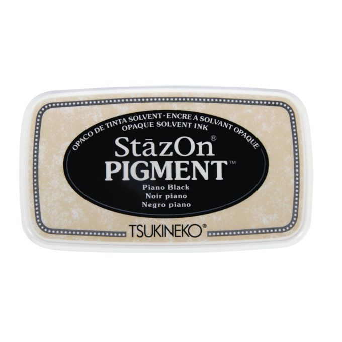 StazOn Pigment-Stempelkissen schwarz 9,6x5,5x2,2cm