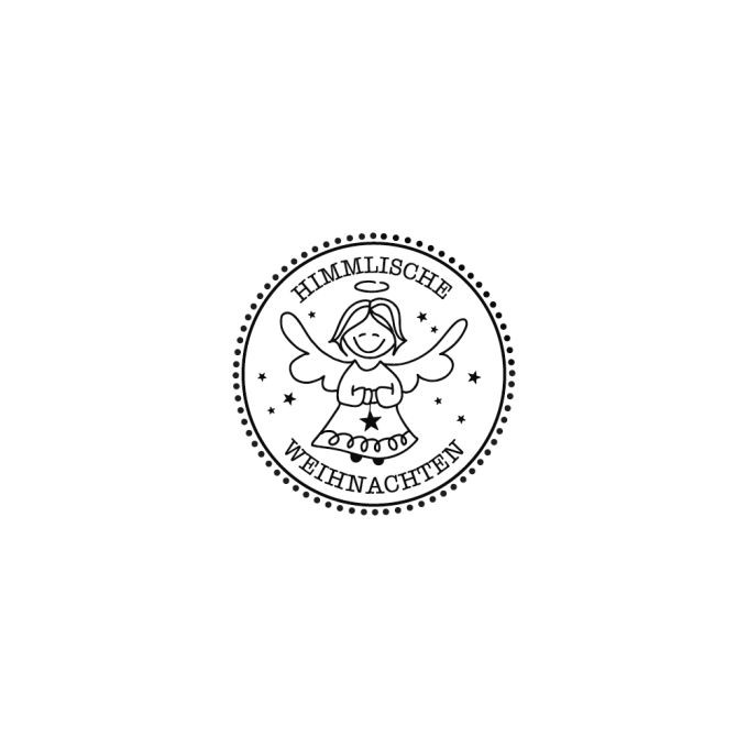 Stempel Engelchen , 3cm ø
