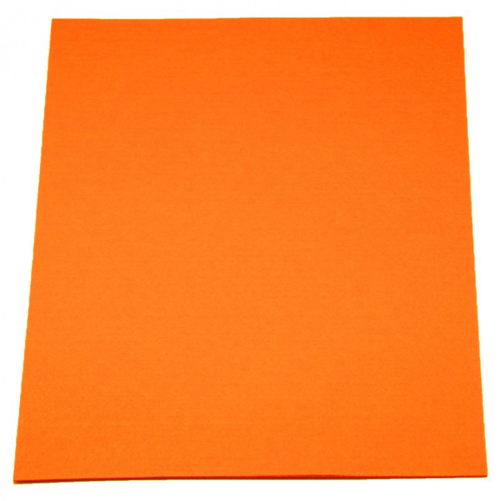 TRENDYfilz 750 x 500 mm, 3 mm orange