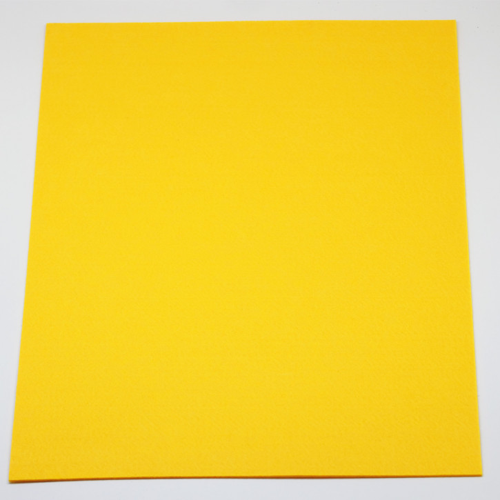 Filzzuschnitte 20x30 cm, 1 mm Gelb