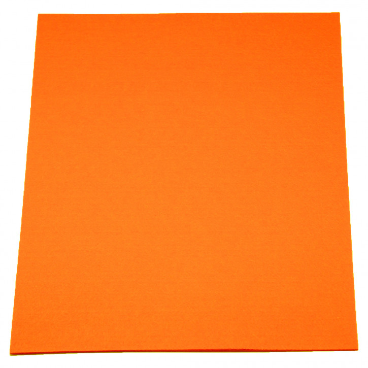 Filzzuschnitte 20x30 cm, 1 mm Orange