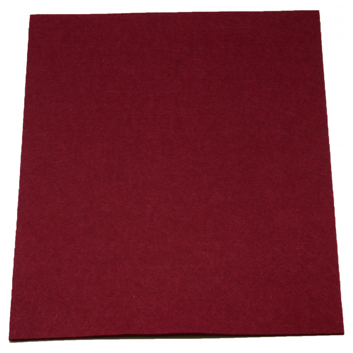 Filzzuschnitte 20x30 cm, 1 mm Bordeaux