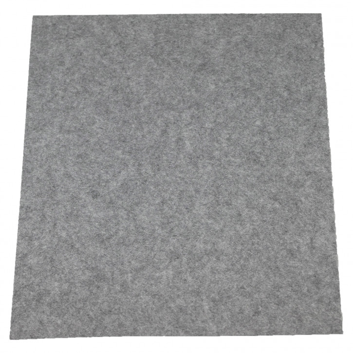 Filzzuschnitte 20x30 cm, 1 mm Hellgrau Meliert