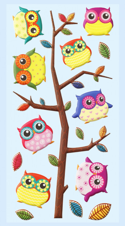 Softysticker Eulen