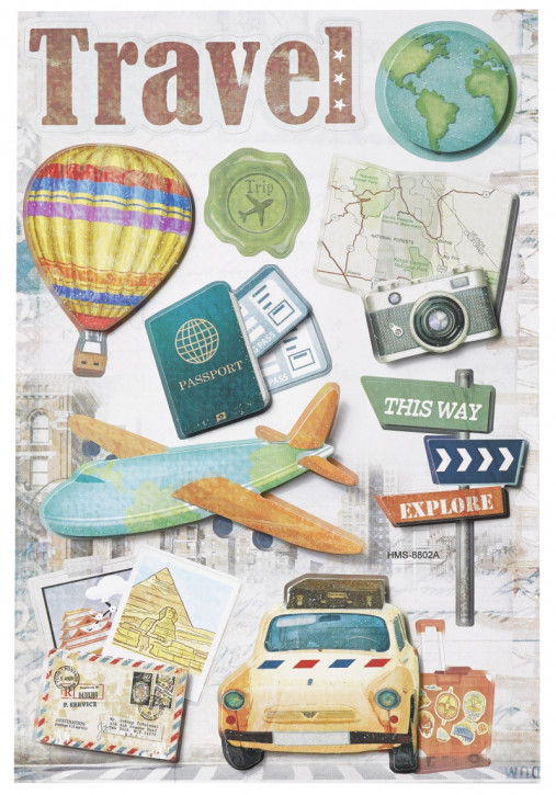 Sticker Reise
