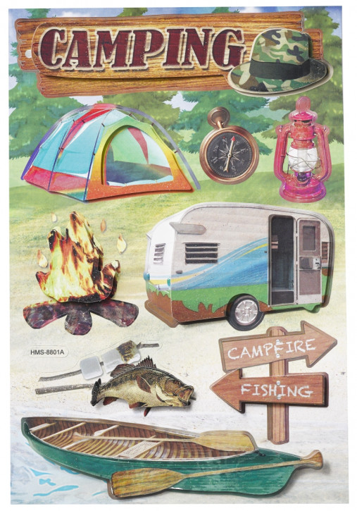 Sticker Camping