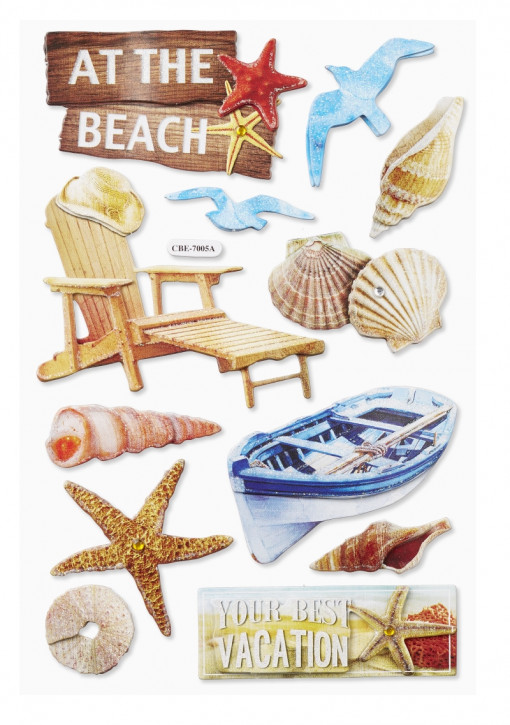 Sticker Beach I