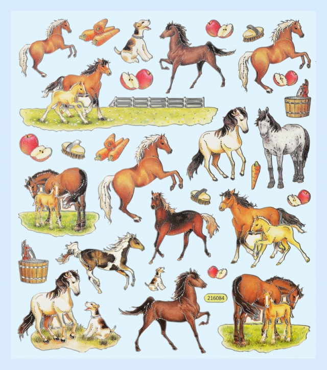 Hobby-Design Sticker Pferd