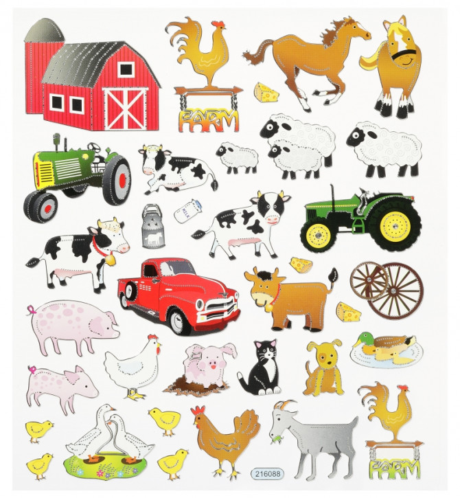 Hobby-Design Sticker Bauernhof