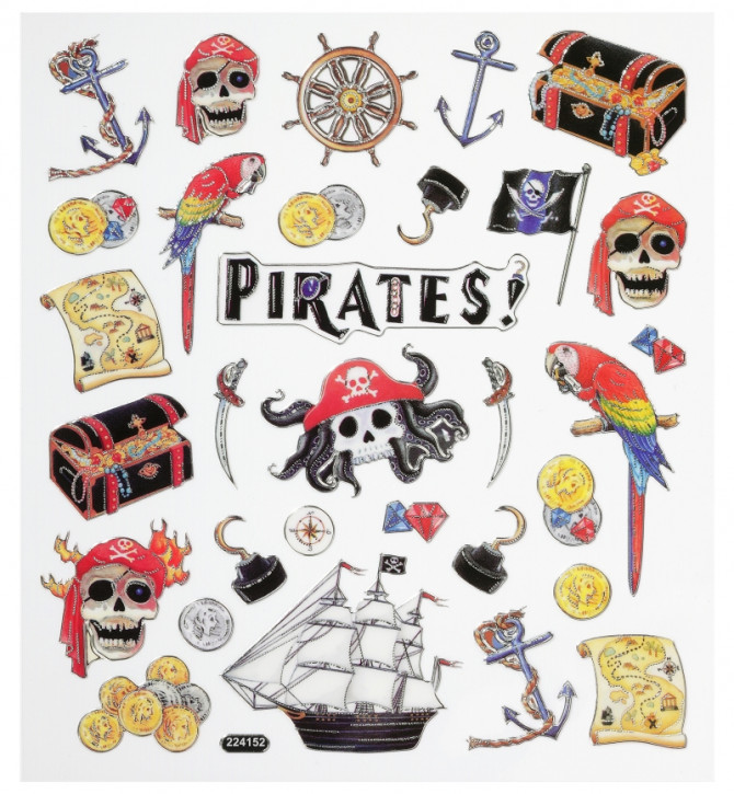 Hobby-Design Sticker Piraten II