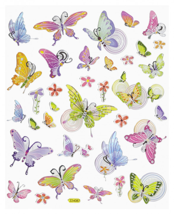 Hobby-Design Sticker Schmetterling III