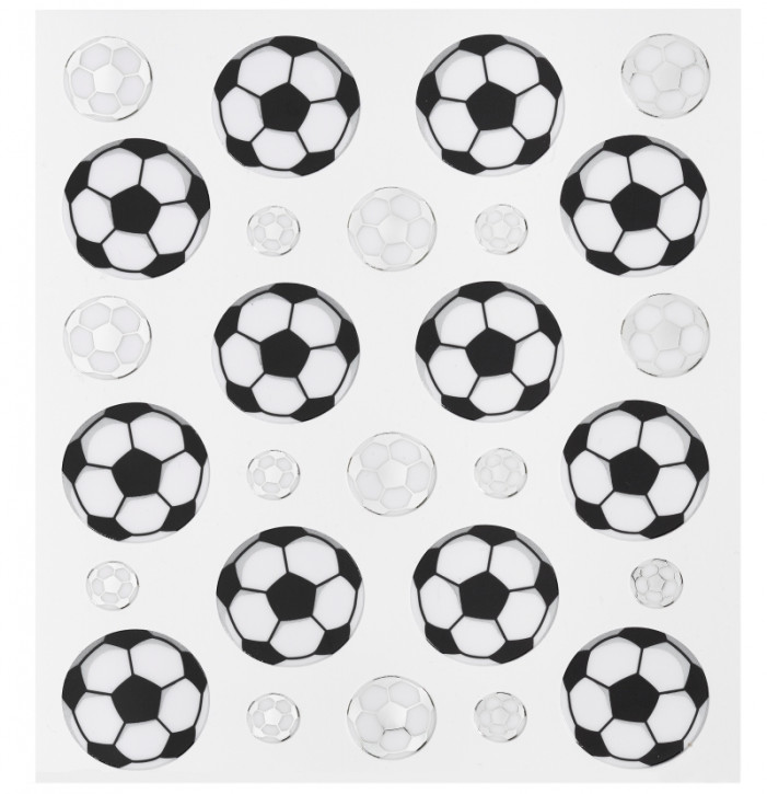 Hobby-Design Sticker Fussbaelle