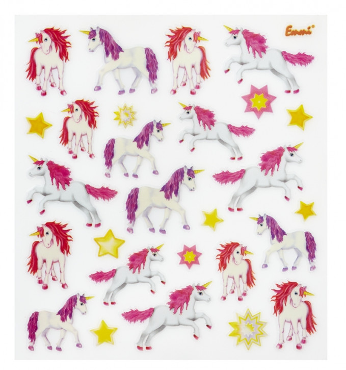 Hobby-Design Sticker Einhorn