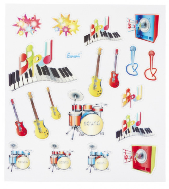 Hobby-Design Sticker Konzert, modern