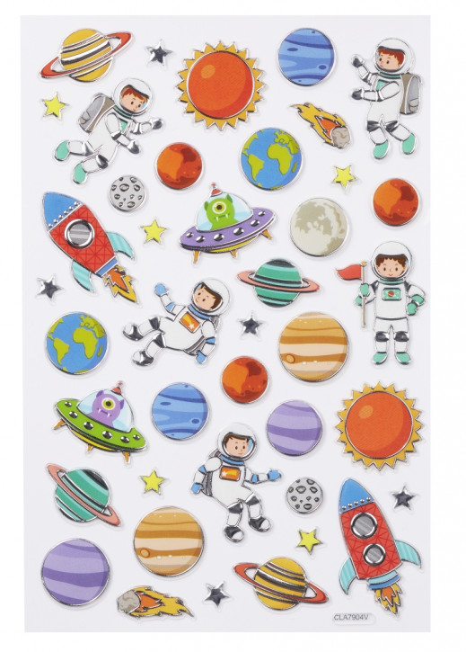 Hobby-Design Sticker Weltall
