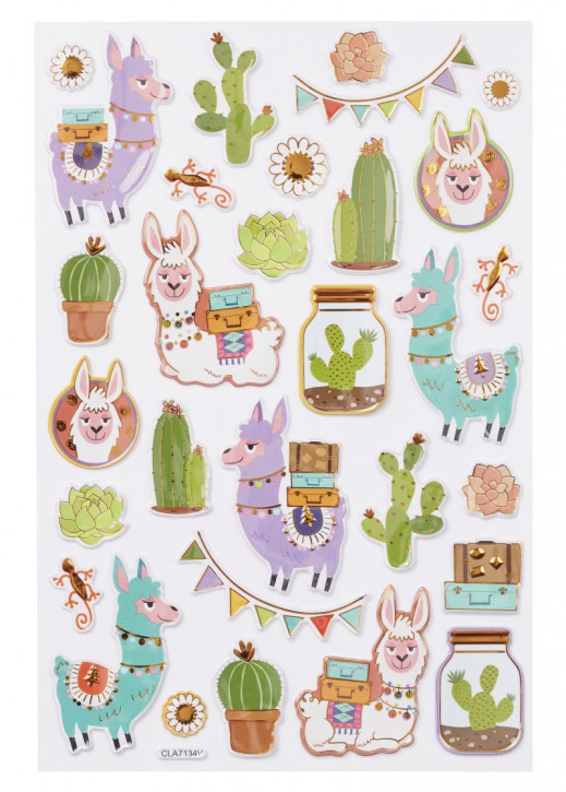 Hobby-Design Sticker Lama