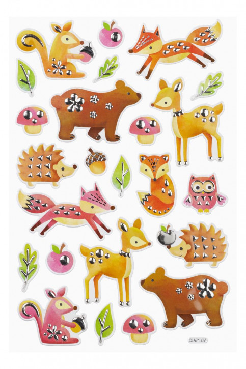 Sticker XL Waldtiere