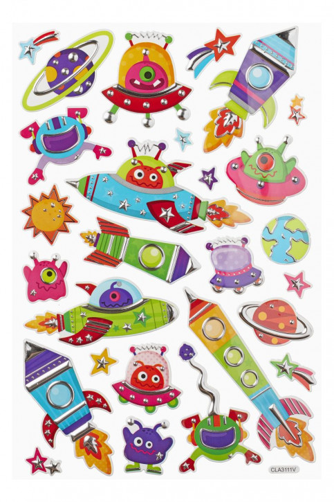 Sticker XL Raumfahrt