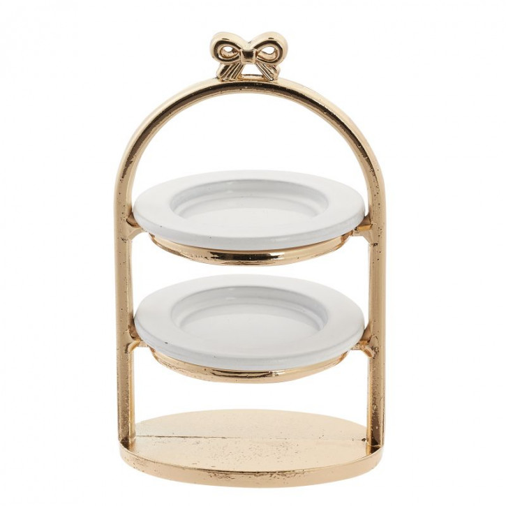 Etagere`, 3x5cm, gold, Set