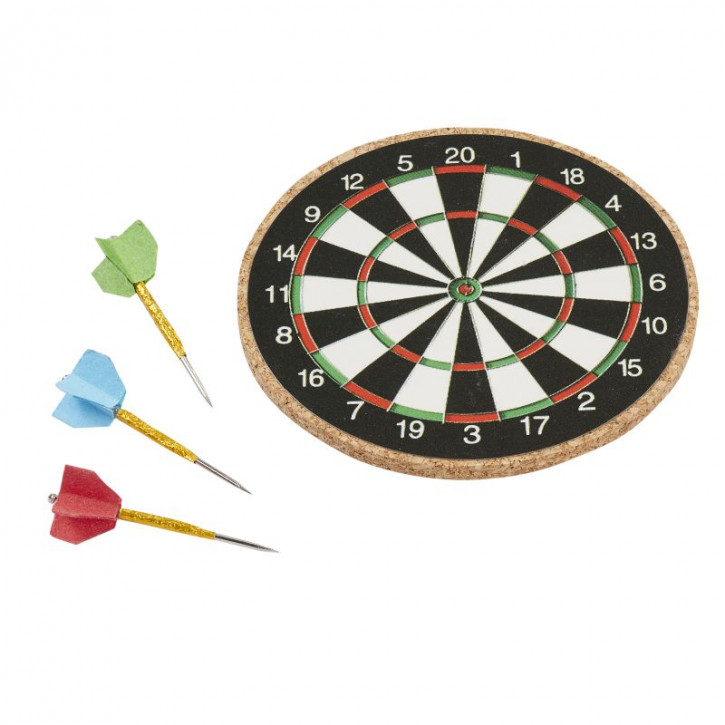 Dartscheibe, ca.5cm, 4-teilig