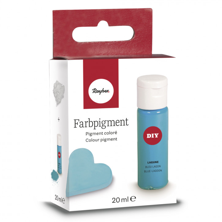 Farbpigment, lagune PET Flasche, SB-Box 20ml