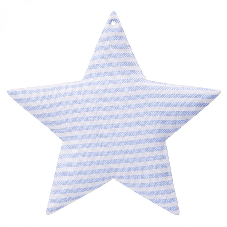 Soft-Sterne ca 8cm, blau, 2st.