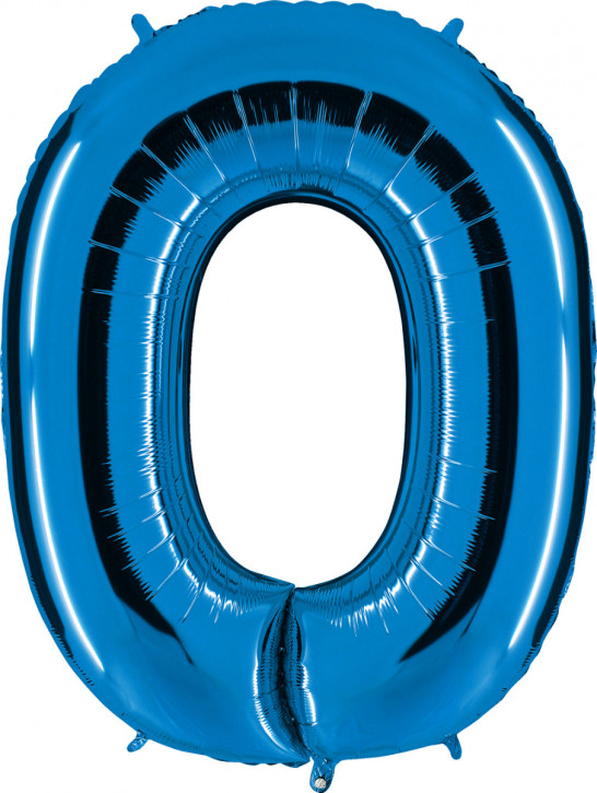 40" Folienzahl "0"-blau