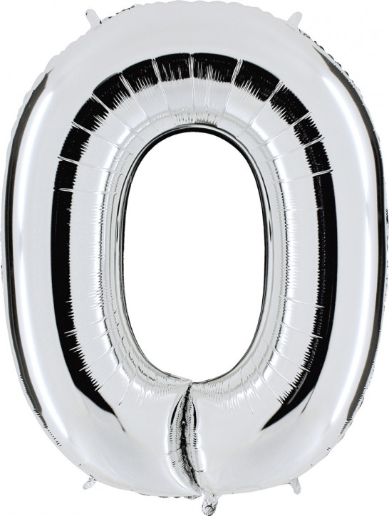 40" Folienzahl "0"-silber