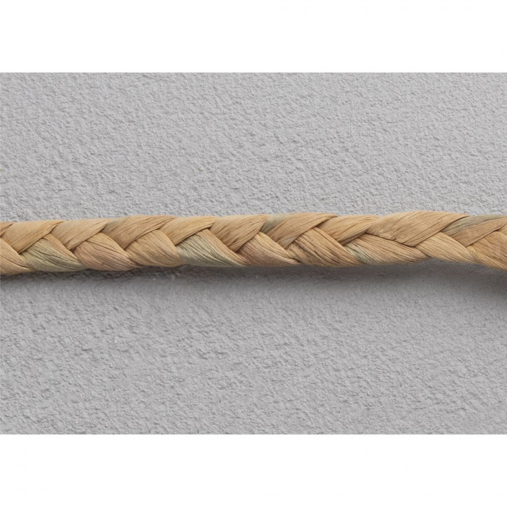 Wasserhyazinthen Band, 3fach geflochten 9,5m, 1,2cm breit, natur, Bündel 1Stück
