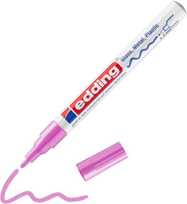 edding 751 Glanzlackmarker pink, 1-2mm