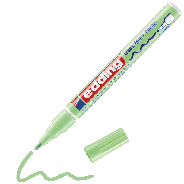 edding 751 Glanzlackmarker pastellgrün, 1-2mm