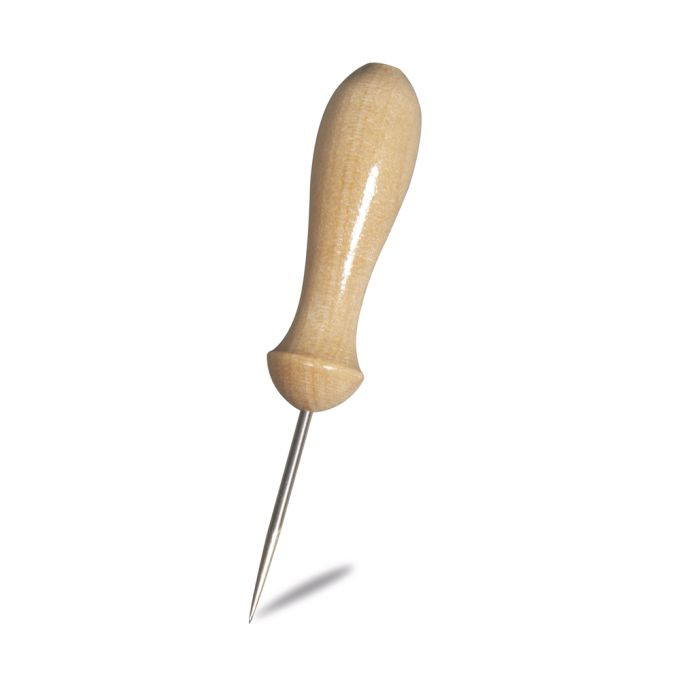 Prickelnadel, natur, lackiert 8,3cm, SB-Btl 1Stück, SB-Btl. 1 Stück