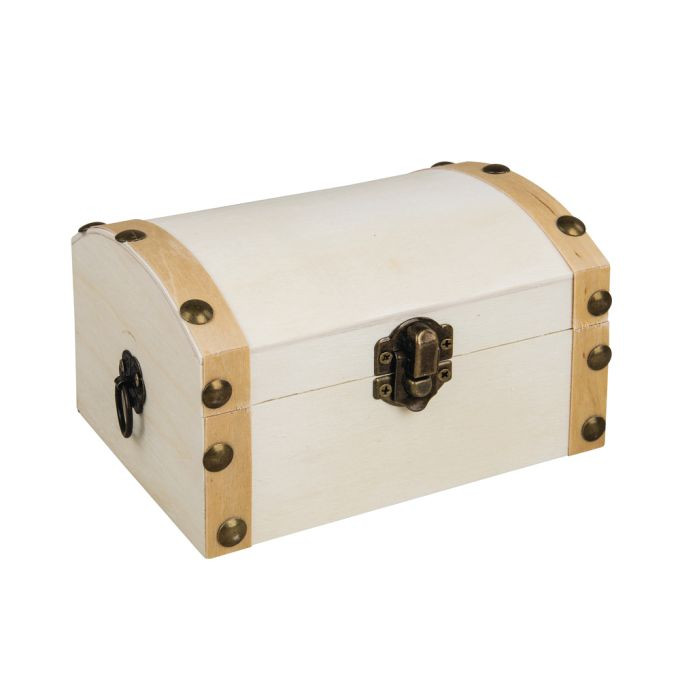 Holz Truhe, FSC Mix Credit 13,5x10x8cm