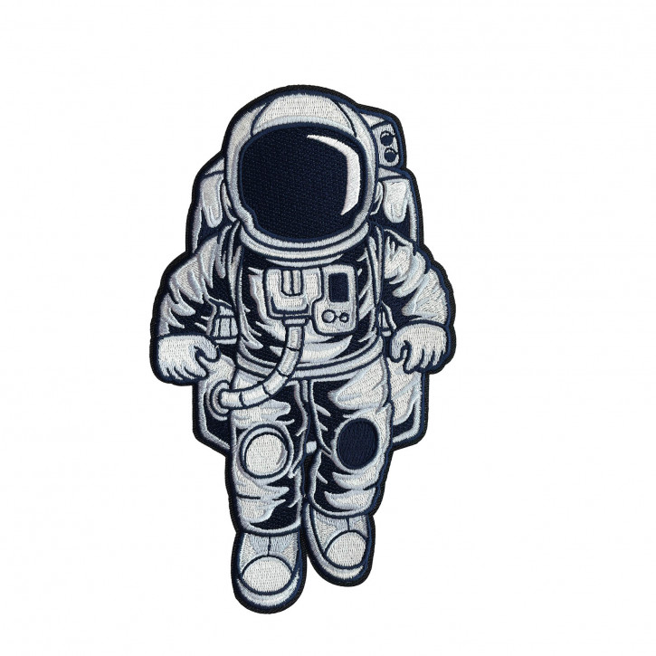 Bügelbild gestickt Astronaut ca.15 cm