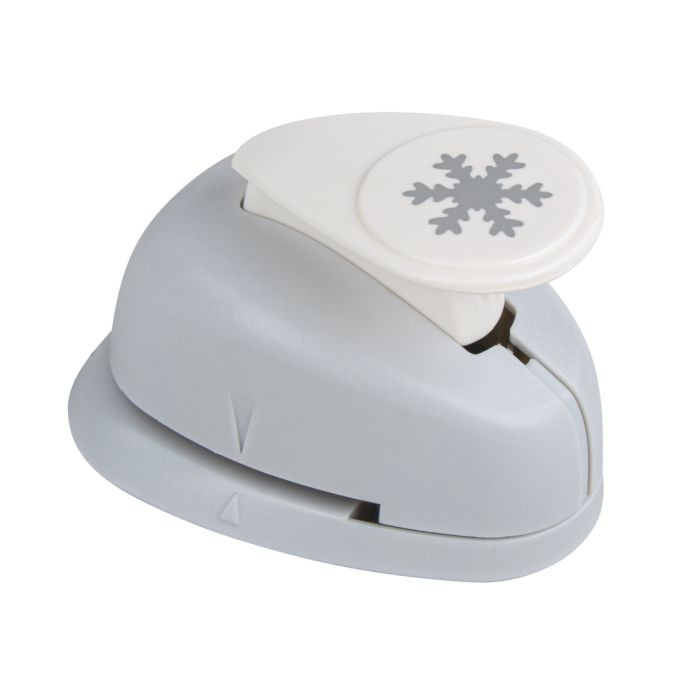 Motivstanzer: Schneeflocke, 1,6cm ø (5/8''), SB-Blister 1Stück