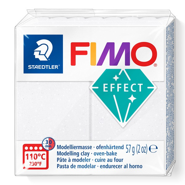 Fimo Effect Modelliermasse 8010 galaxy weiß