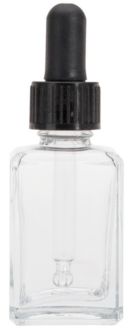 Leerflasche mit Glaspipette, 28ml
