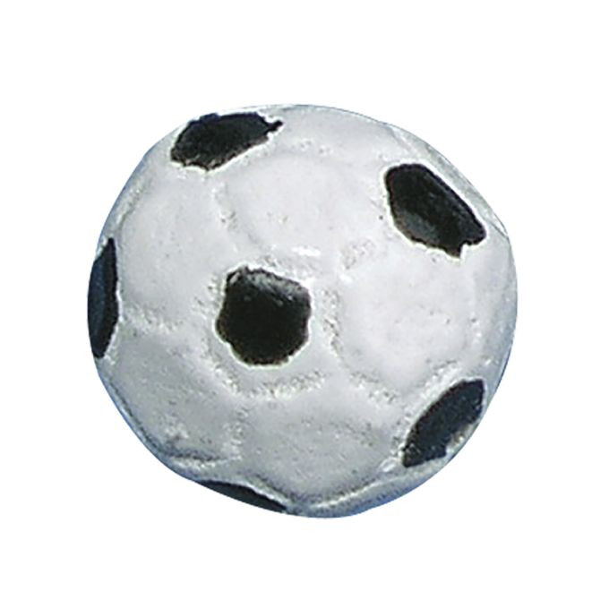 Polyresin-Fußball 1,2 cm ø, SB-Btl. 12 Stück