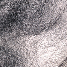 Design-Metall Flakes, 7 Stück, Silber
