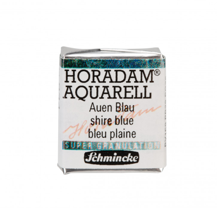SCHMINCKE HORADAM® Granulierend, Feinste Künstler-Aquarellfarben, Auen Blau 934, 1/2 Näpfchen