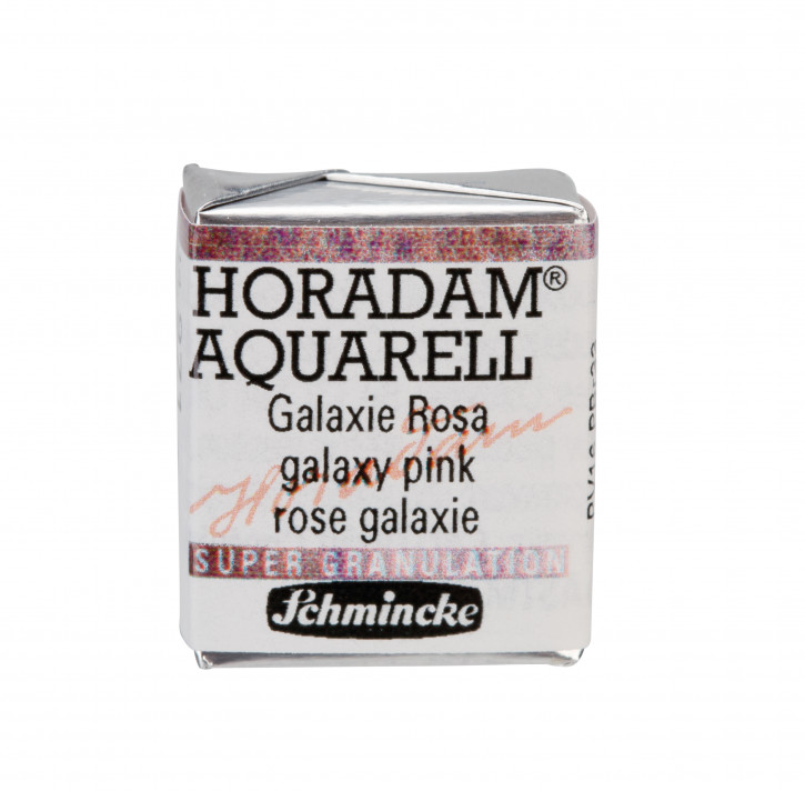 SCHMINCKE HORADAM® Granulierend, Feinste Künstler-Aquarellfarben, Galaxie Rosa 971, 1/2 Näpfchen